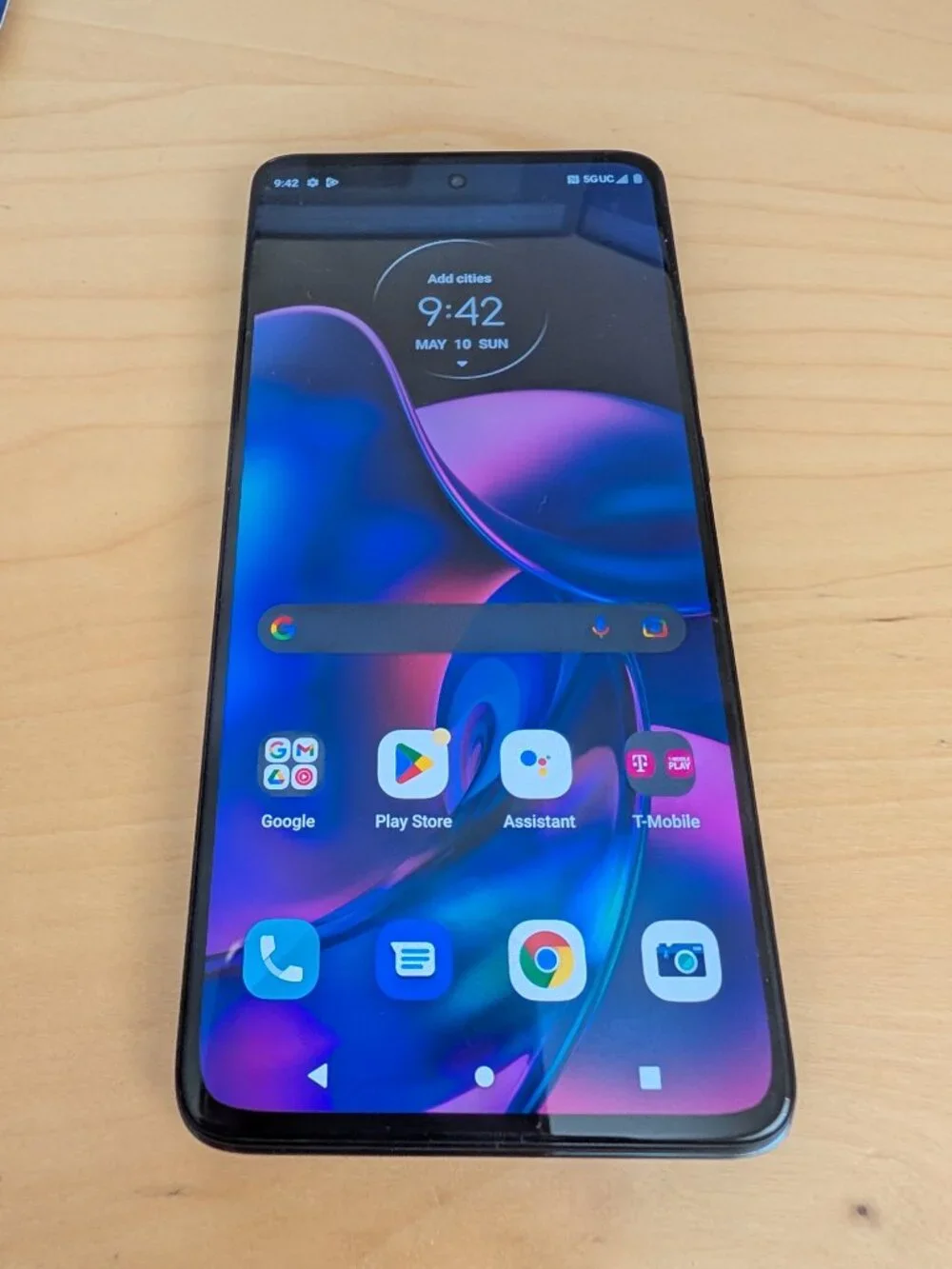 Motorola Edge 128GB Gray Network Unlocked 6.6in OLED 50MP Camera 8GB RAM 128 HD
